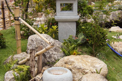 Các loại đèn đá sân vườn Nhật Bản phổ biến
