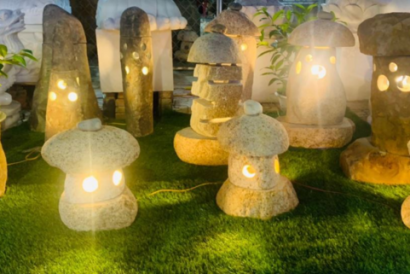 Đi tìm cơ sở đèn đá kiểu Nhật chánh niệm mẫu đa dạng